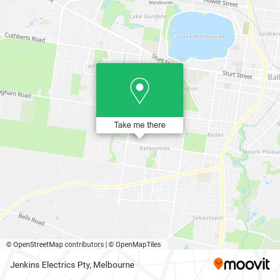 Jenkins Electrics Pty map