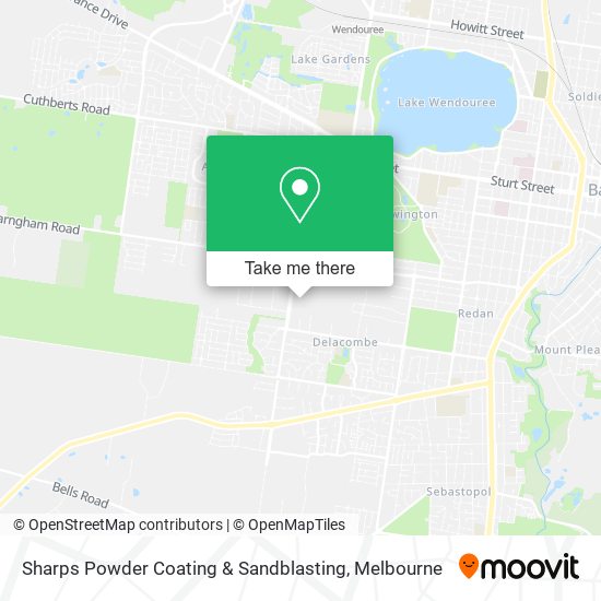 Sharps Powder Coating & Sandblasting map