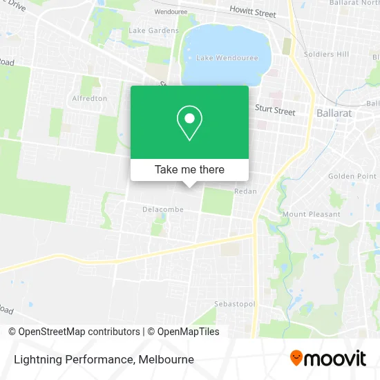 Mapa Lightning Performance