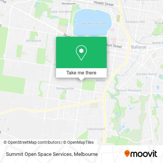 Summit Open Space Services map