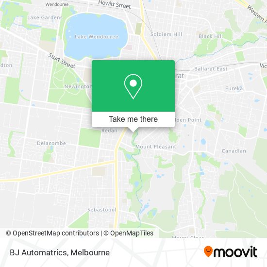 BJ Automatrics map