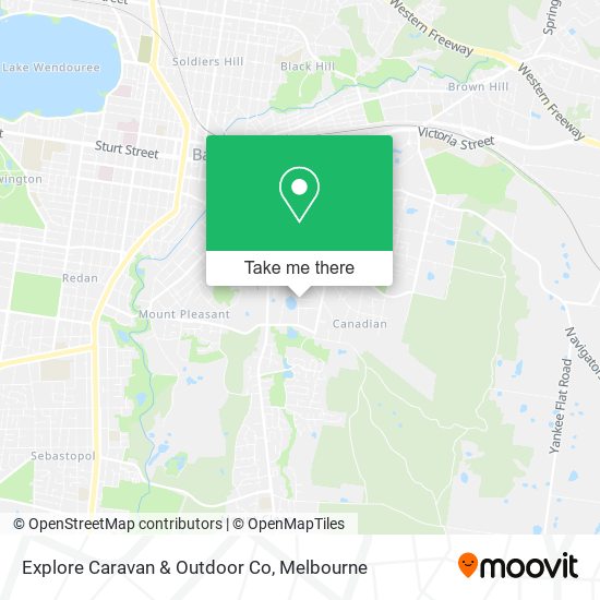 Explore Caravan & Outdoor Co map