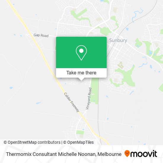 Thermomix Consultant Michelle Noonan map