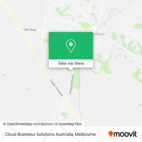 Cloud Business Solutions Australia map