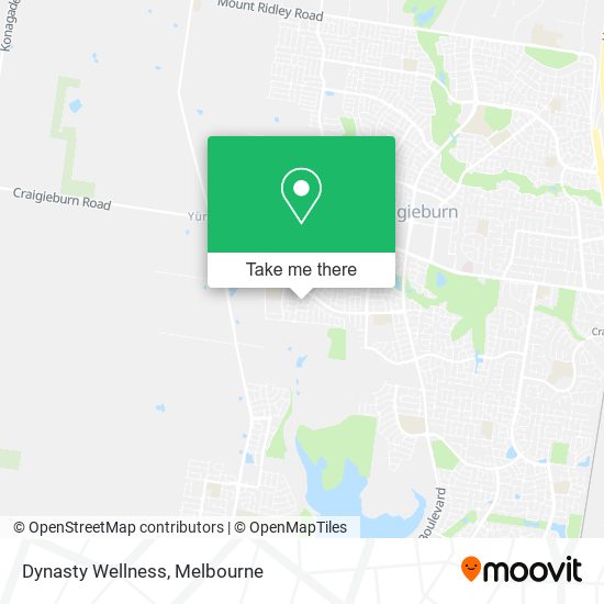 Dynasty Wellness map