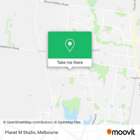 Planet M Studio map