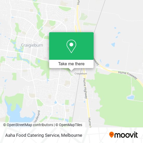 Aaha Food Catering Service map
