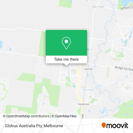 Globus Australia Pty map