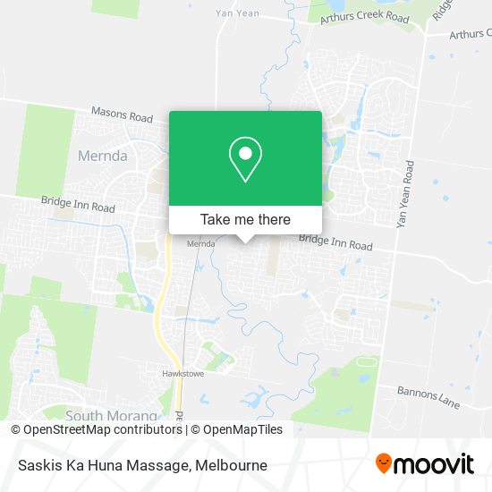 Saskis Ka Huna Massage map