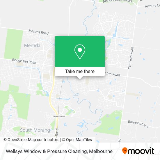 Wellsys Window & Pressure Cleaning map