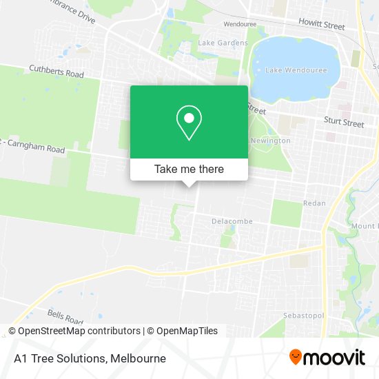 A1 Tree Solutions map