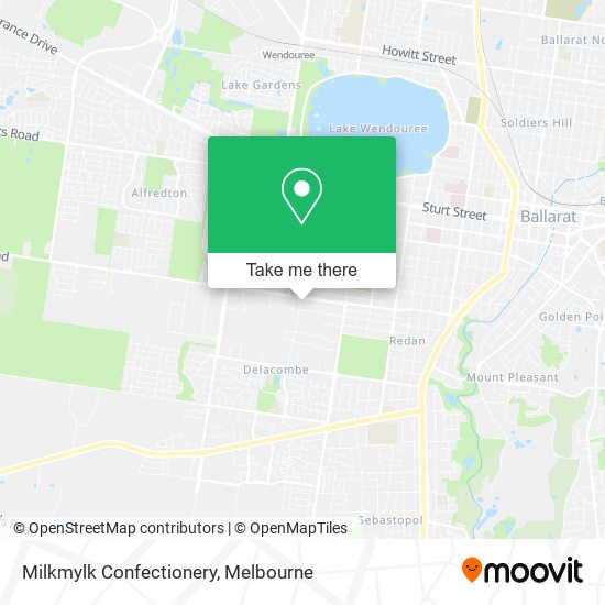 Milkmylk Confectionery map