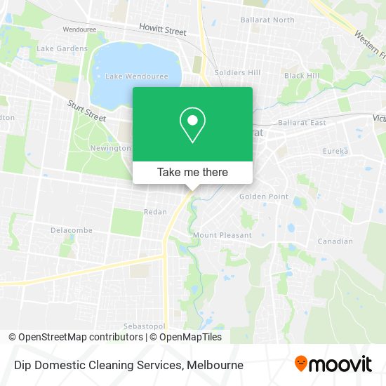 Dip Domestic Cleaning Services map