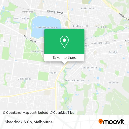 Shaddock & Co map