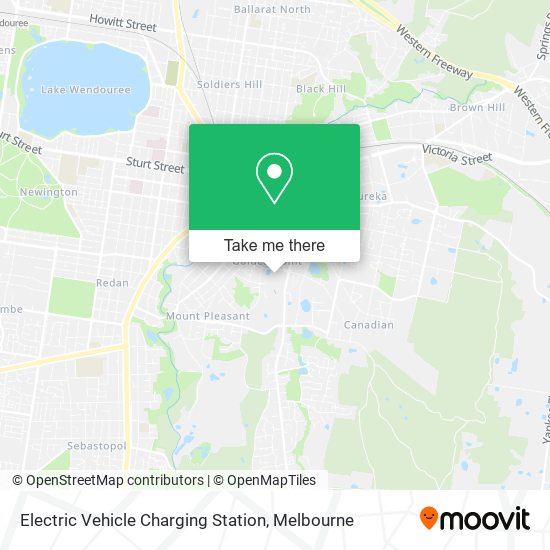 Electric Vehicle Charging Station map