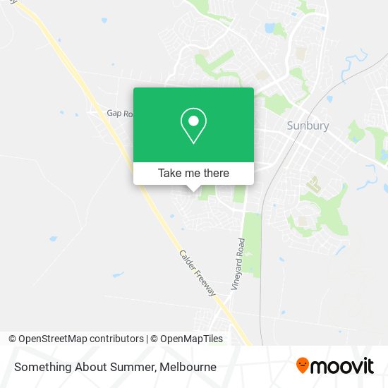Something About Summer map