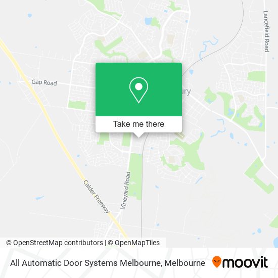 All Automatic Door Systems Melbourne map