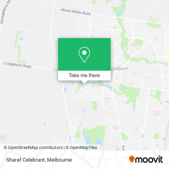 Sharaf Celebrant map