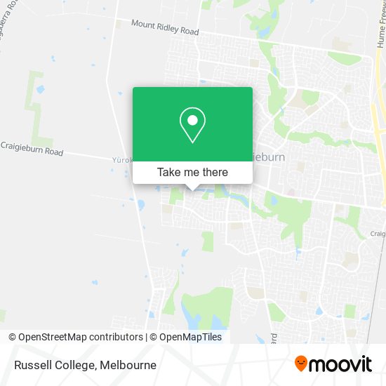 Russell College map