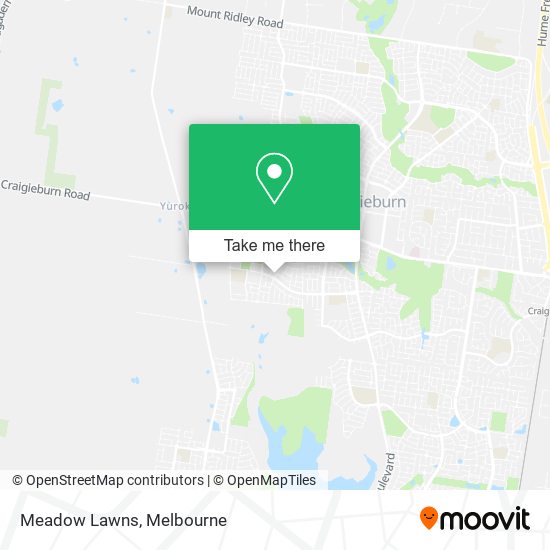 Meadow Lawns map