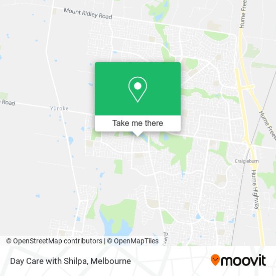 Day Care with Shilpa map