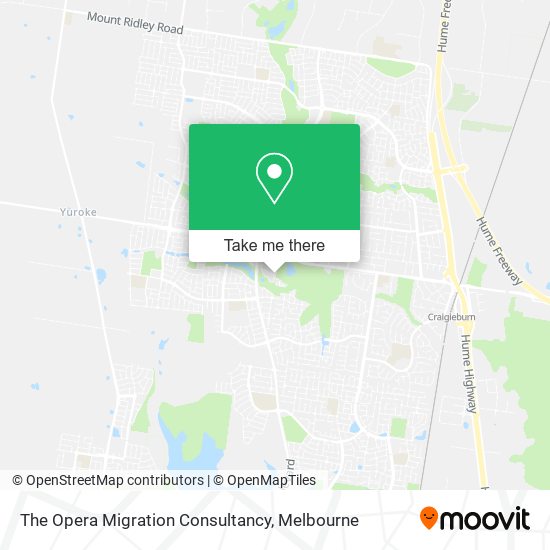 The Opera Migration Consultancy map