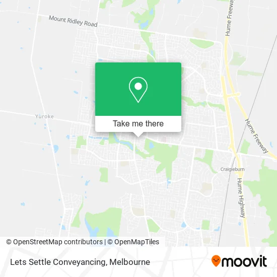 Lets Settle Conveyancing map