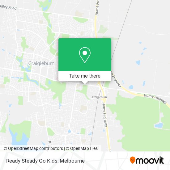 Ready Steady Go Kids map