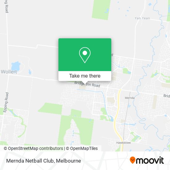 Mernda Netball Club map