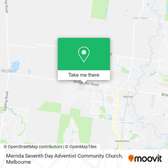 Mernda Seventh Day Adventist Community Church map