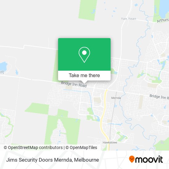 Jims Security Doors Mernda map