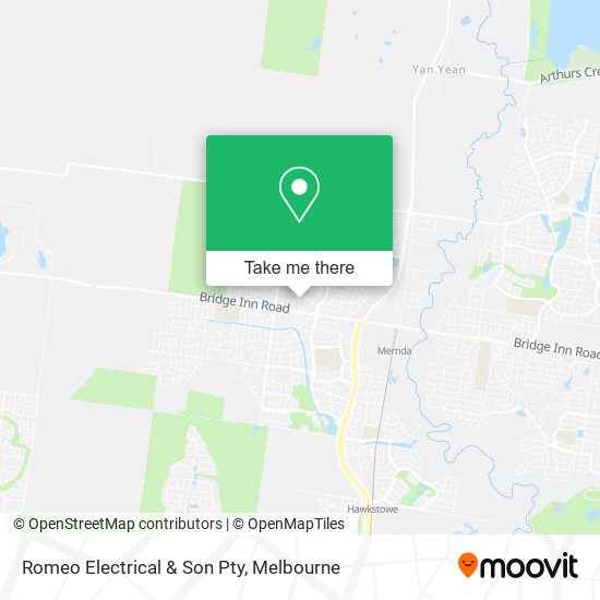 Romeo Electrical & Son Pty map