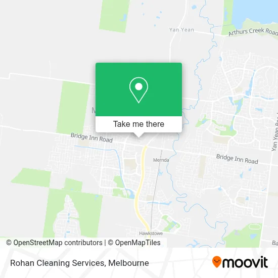 Mapa Rohan Cleaning Services