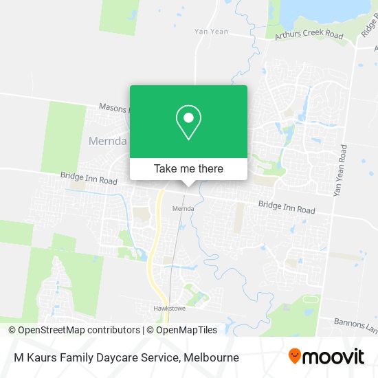 M Kaurs Family Daycare Service map