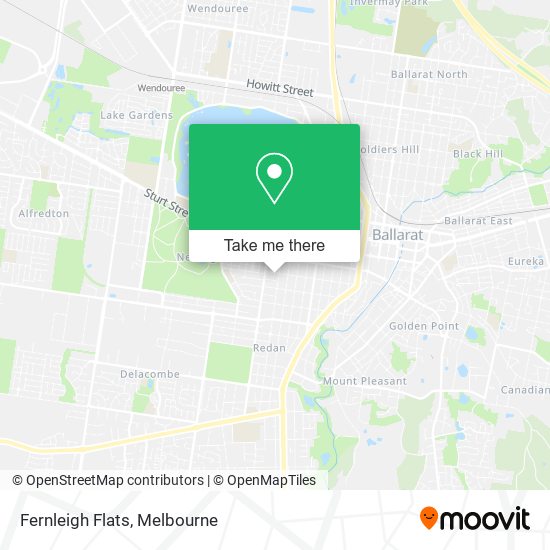 Fernleigh Flats map