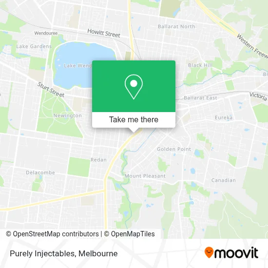 Mapa Purely Injectables