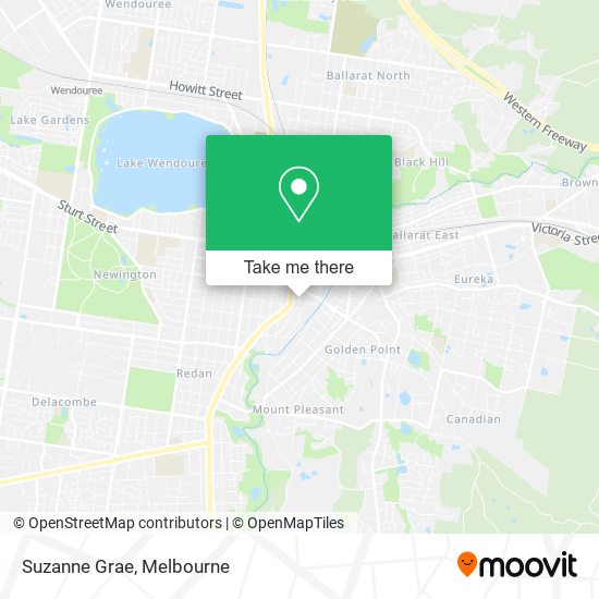 Suzanne Grae map