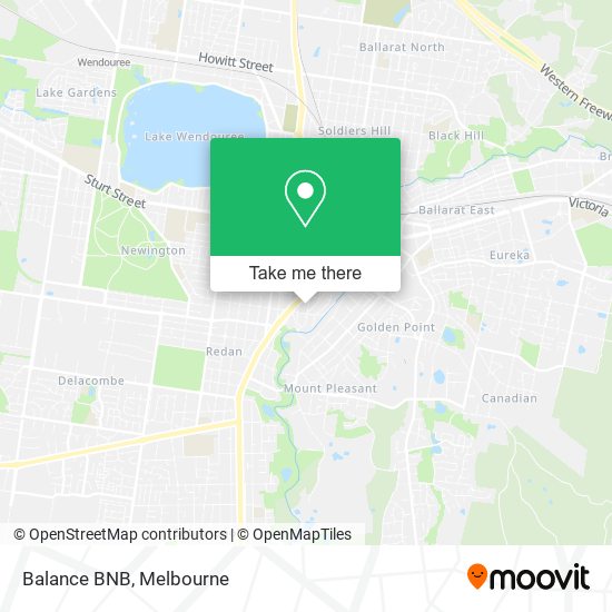 Balance BNB map