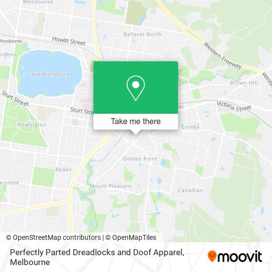Perfectly Parted Dreadlocks and Doof Apparel map