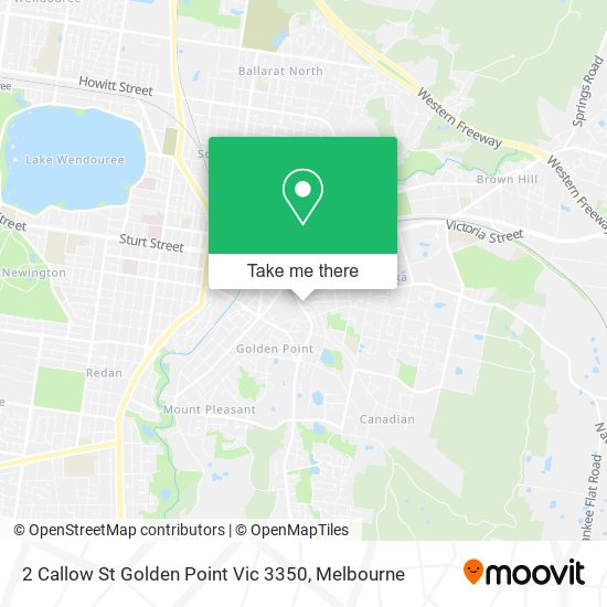 2 Callow St Golden Point Vic 3350 map