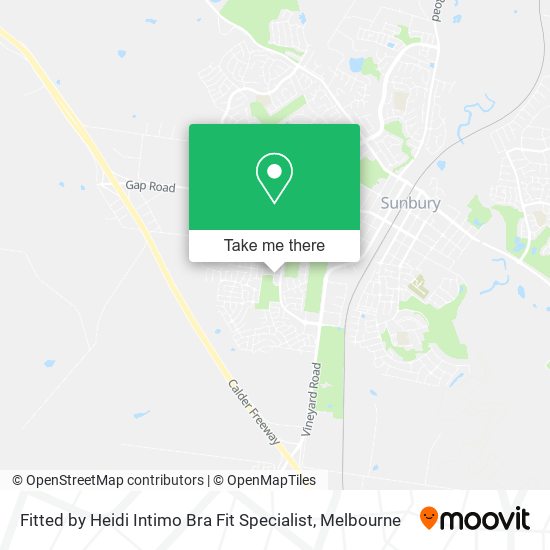 Fitted by Heidi Intimo Bra Fit Specialist map