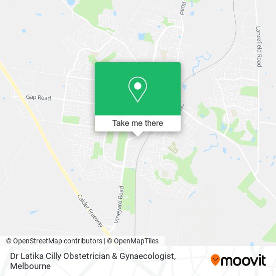 Dr Latika Cilly Obstetrician & Gynaecologist map