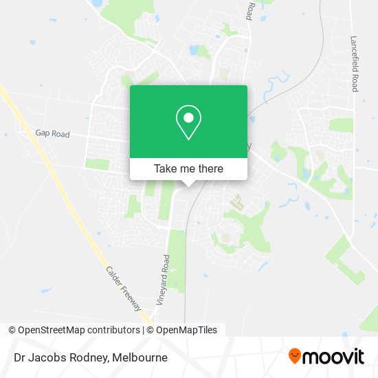 Dr Jacobs Rodney map