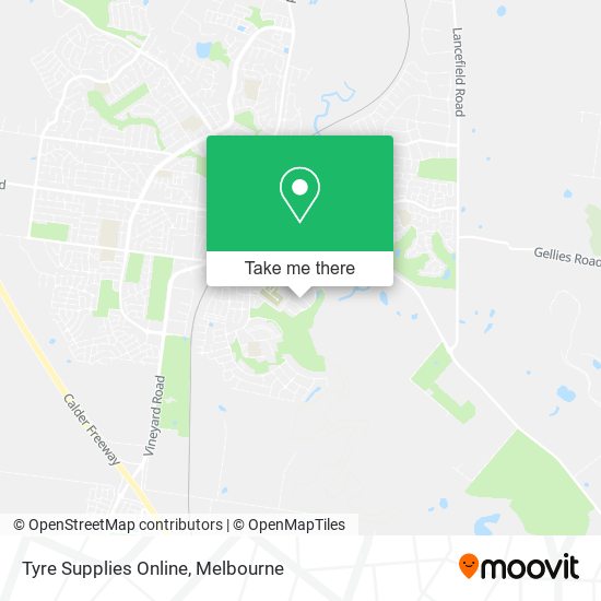 Tyre Supplies Online map