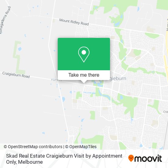 Skad Real Estate Craigieburn Visit by Appointment Only map