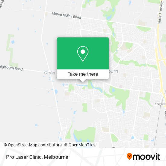 Pro Laser Clinic map