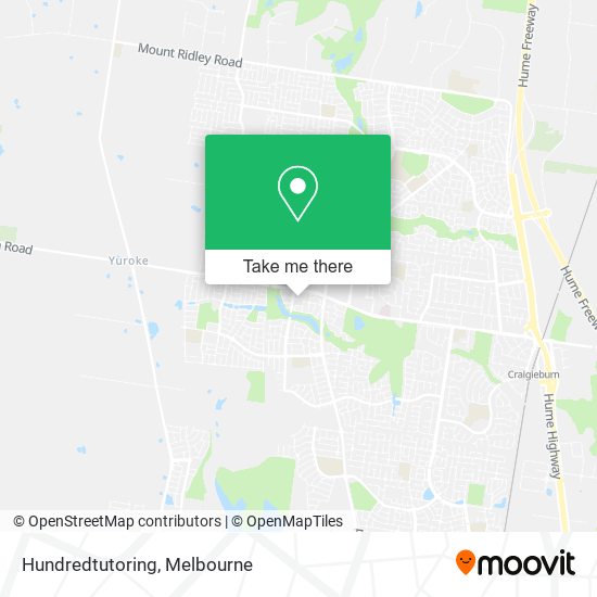 Hundredtutoring map
