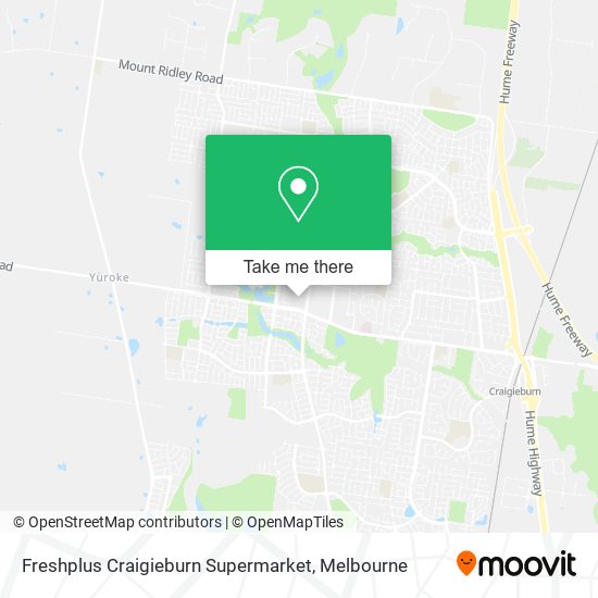 Freshplus Craigieburn Supermarket map