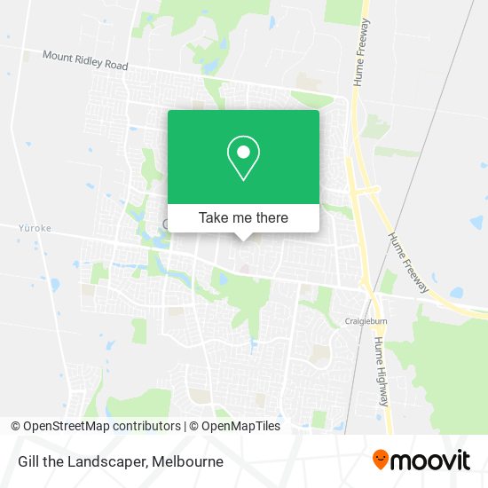 Gill the Landscaper map