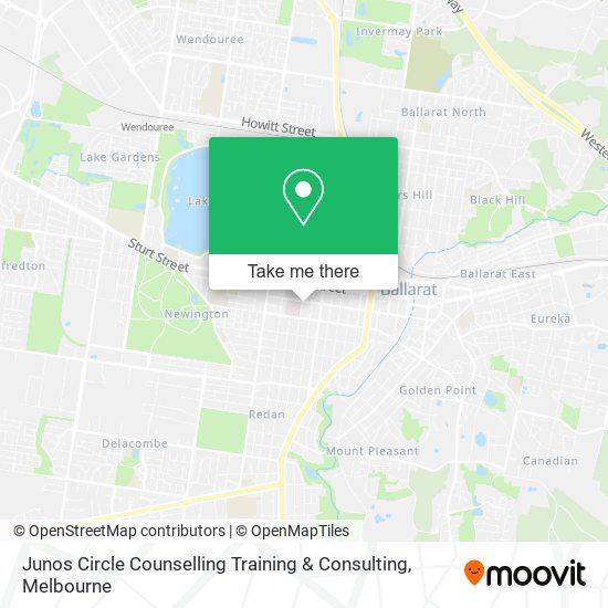 Junos Circle Counselling Training & Consulting map